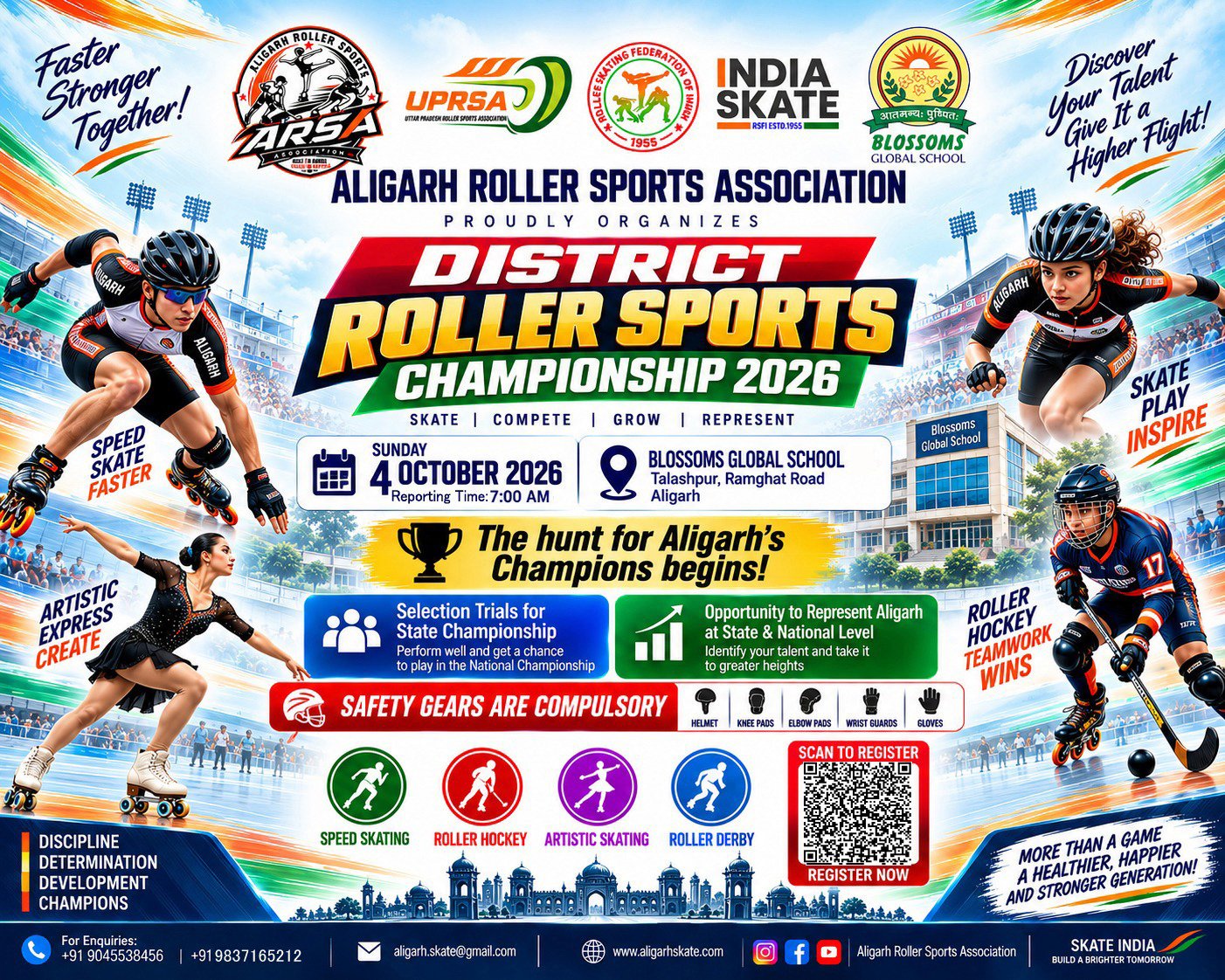 Aligarh District Roller Sports Championship 2026...