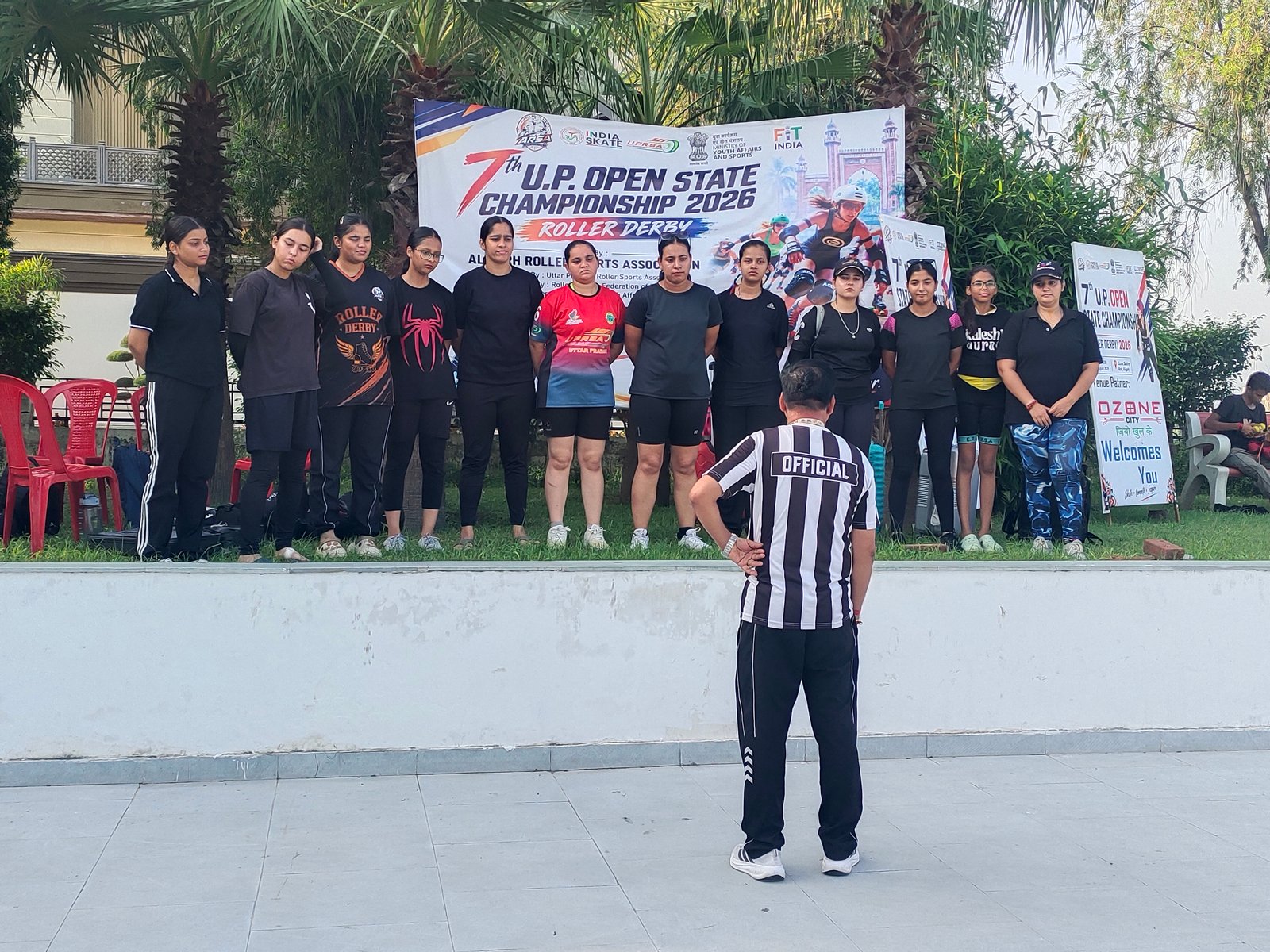 Roller Derby Camp for federation Cup 2026 at Ozone Skating Rink Aligarh